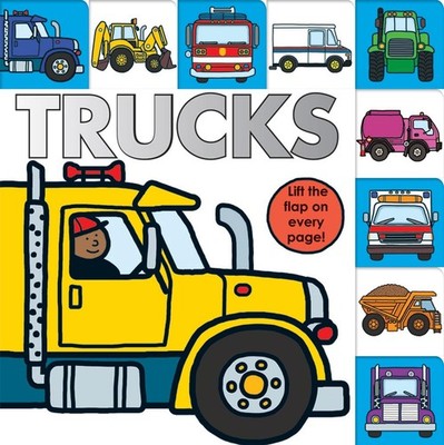 Lift-the-Flap Tab: Trucks: An interactive board book for little fans of trucks (