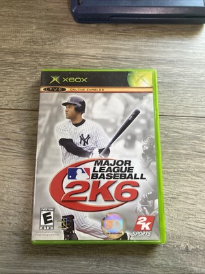 Major League Baseball 2K6 (Xbox 360) Mint Case Manual Only OEM Original