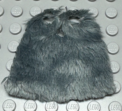 Gray Fur Capes For LEGO® Minifigures - Medieval Knights Star Wars LOTR Castle