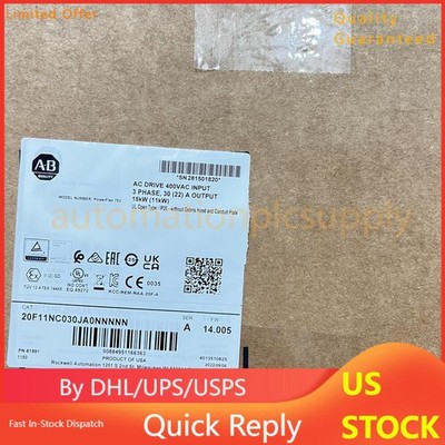 Allen-Bradley Powerflex 753 15kw AC Drive 20F11NC030JA0NNNNN US Free Tax