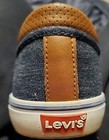 Levis Shoes Mens Size 12 Blue Denim Comfort Lace Up Low Top Casual Sneakers — photo 3
