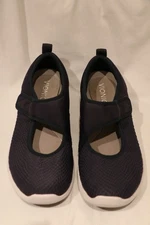 Womens Vionic Mary Jane Shoes Navy Blue Size 7-7.5