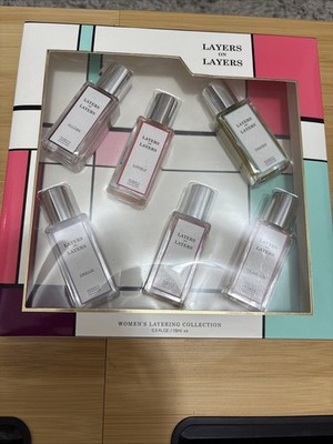 Woman's 6 Piece Layering Collection Allure Lovely Desire Amour Glamour Dream