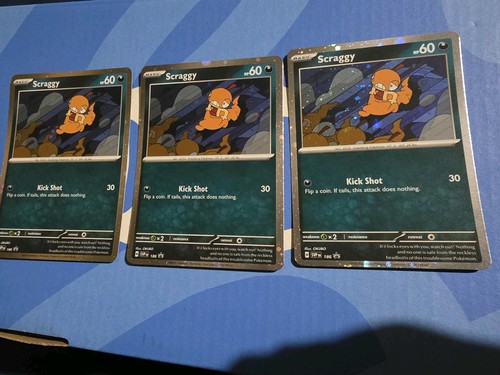 Scraggy 186 SV Scarlet & Violet Promo Holo Card NM Condition