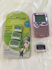 Leapfrog iQuest Handheld Learning System W/ Cartridge Tested Works SEE PICTURES
