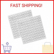 Drawer Bumpers Pads,6mm 2mm Tiny Cabinet Door Bumpers,Cupboard Dots Self Adhesiv