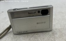 Sony Cyber-shot DSC-T20 8.1MP Digital Camera - Silver for sale
