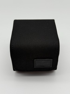 Hublot Original Travelbox Uhrenbox Reiseetui Stoff Schwarz - TOP