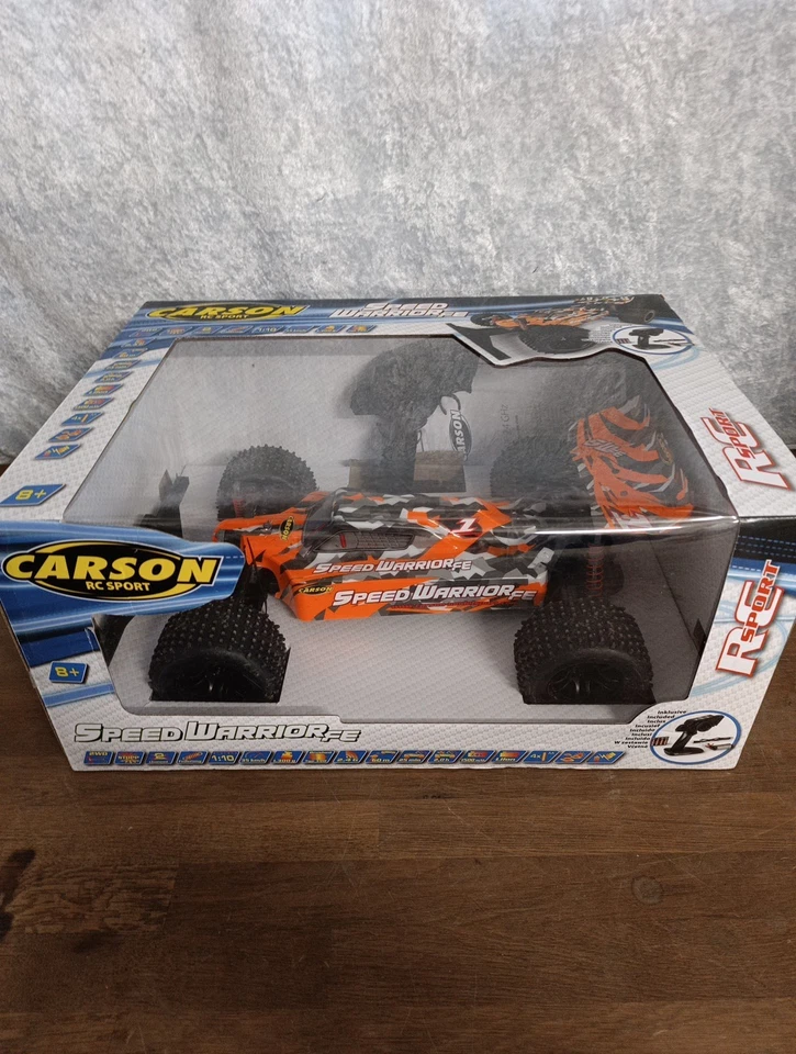 CARSON 1:10 Cage Devil FE 2.4G 100% RTR R/C Fahrzeug, Orange Gebraucht  - Bild 4 von 4