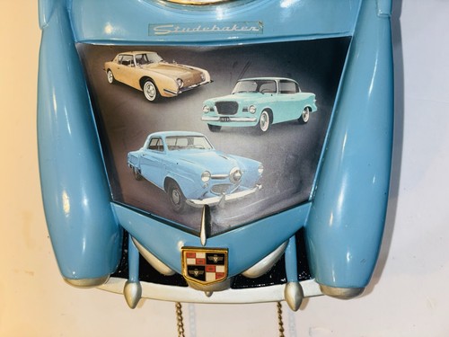 Bradford Exchange Studebaker Cuckoo Clock Time Works Cuckoo Not Working AS IS - Picture 9 of 18