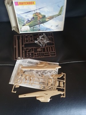 Matchbox PK-9 1:72 Bell AH-1 Huey Cobra | Hubschrauber Bausatz Kit | Ungebaut #9