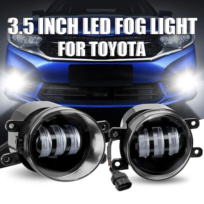 2x Luces antiniebla LED parachoques luces de conducción para Lexus IS-F LX570 CT200h GS350 RX350 Foto 2 de 4