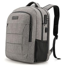 Travel Laptop Backpack,Durable Water Resistant Anti-Theft 50L 17.3inch X3-grey