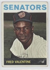 1964 Topps Fred Valentine #483 0a1