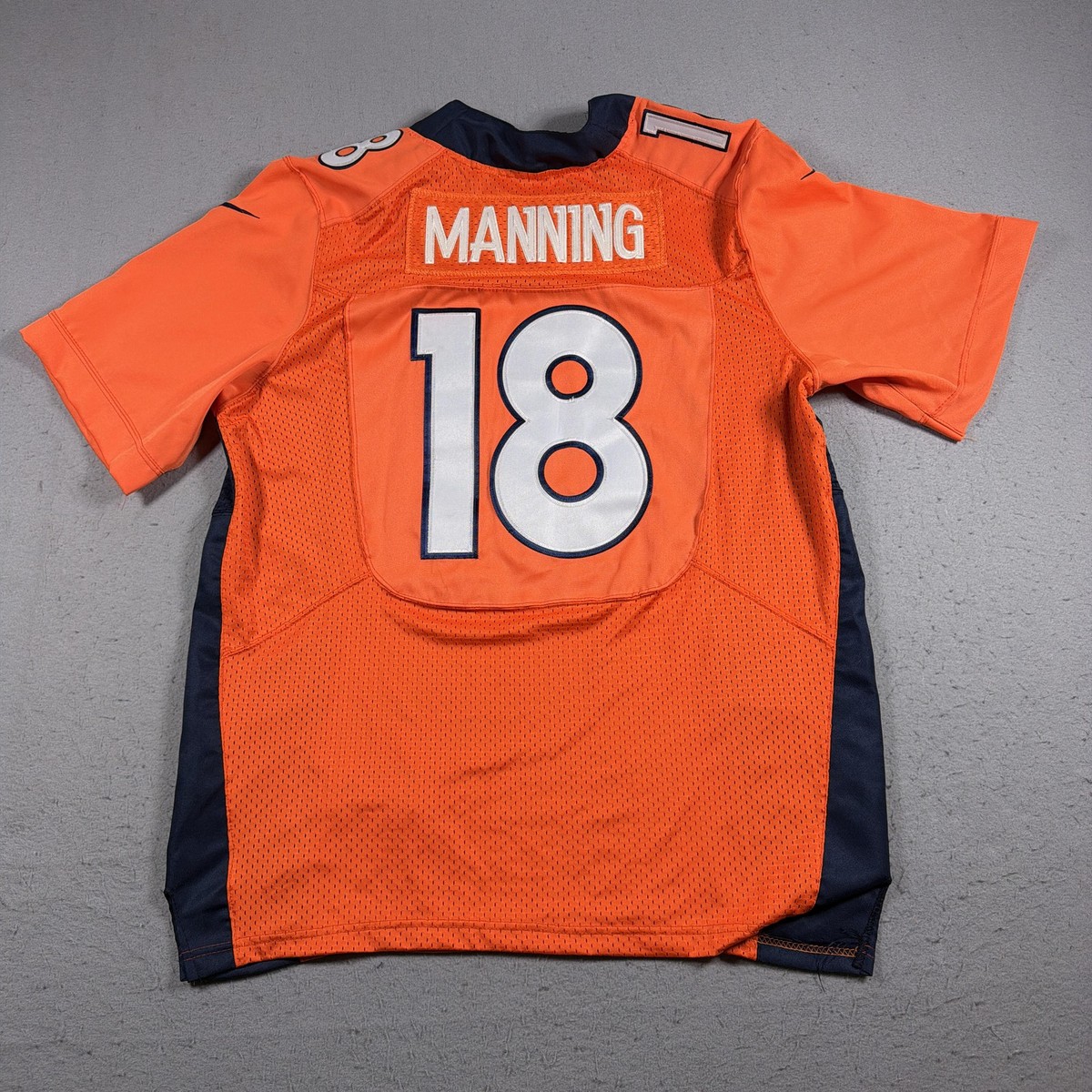 Denver Broncos Jersey Mens 44 Orange NFL Football Peyton Manning
