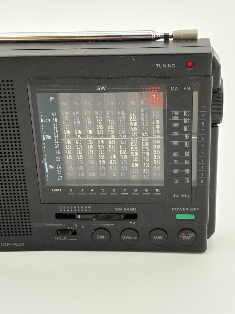 COCO SONY ICF-7601 12バンドラジオ Sony Dream Machine, Sony Radio, Sony Clock, Clock, Radio