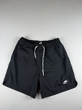 Men  s Nike Sportswear Club Woven Flow Pocket Athletic Shorts Black Size Small S