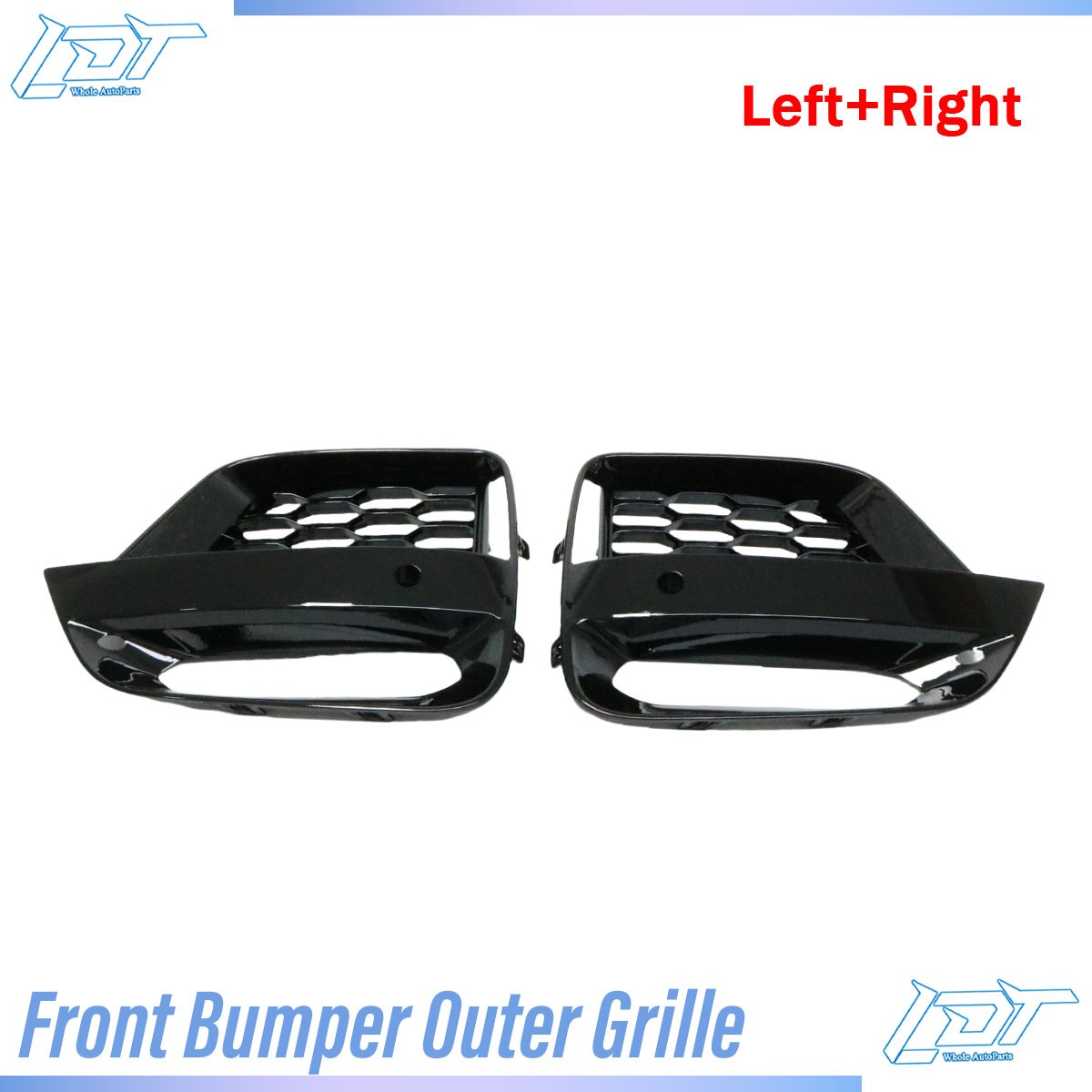 2Pcs Front Fog Light Frame Cover Grille Trim LH+RH For BMW X3 G01 BMW X4 G02