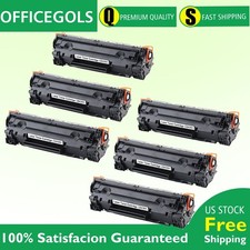 6PK CB436A Laser Toner Cartridge for HP 36A LaserJet Pro P1505 P1505n M1522nf