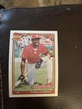 1991 Topps Pedro Guerrero St. Louis Cardinals #20