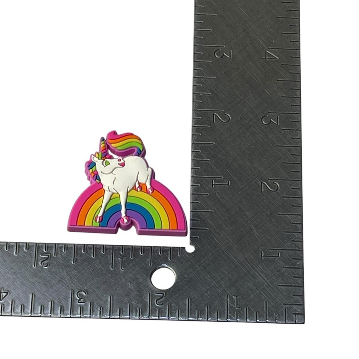 CROCS Lisa Frank unicorn print with Lisa Frank charms. Three words: ✨you need these✨. Lisa Frank is back and  main image 3