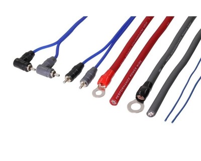 AIV Endstufen-Anschluss-Set – 10 Mm² CCA-Kabel, Für Car-HiFi-Verstärker, Komplettes Set