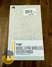 Glorious Forge Model O PRO Wireless Gaming Mouse Golden Panda – 55g Ultra‑Light,