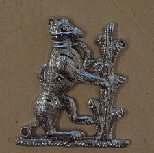 Obsolete police collar badge x 1 - Warwickshire Constabulary