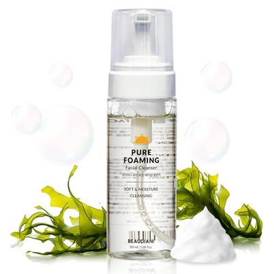 Pure Foaming Cleanser | Gentle Cica & Orange Oil Wash, Vegan Makeup & Pore Mi...