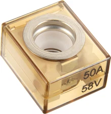 BOJACK Terminal Fuse 50A Marine Rated Battery Fuse (MRBF) 58V DC Max IP66 Waterp