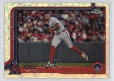 2025 Topps Chrome Logofractor Edition Zach Neto #211 1mq2