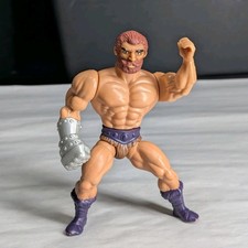 Vintage 1983 FISTO MOTU Masters of the Universe Figure Soft Head 