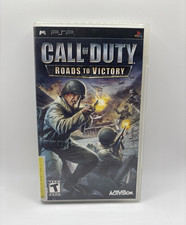 Activision Call of Duty: Roads to Victory (Sony PSP UMD) Multiplayer T 2007
