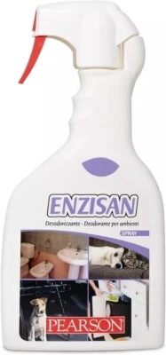 PEARSON SPRAY DEODORANTE DESODORIZZANTE PER AMBIENTI ELIMINA ODORI CANI E GATTI ENZISAN