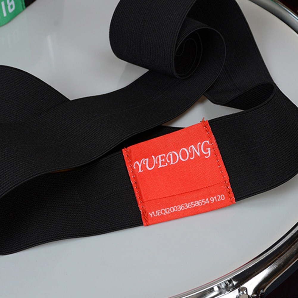 Dampened Drum Sound with Cymbal Silencer Belt for Practice 12 14 16 18