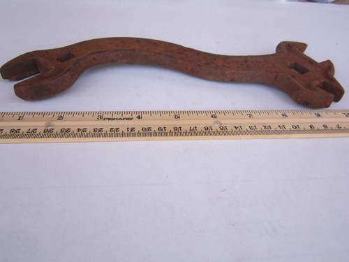 Vintage 11" ANTICA CHIAVE C250 estremità aperta 11/16" - 1 1/8" pesa 1 lb, 6 oz [Z8] - Foto 2 di 2