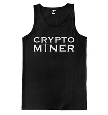 Crypto Miner - Crypto Currency Invest Pickaxe Chisel Men's Tank Top