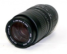 Sigma Zoom 100-300mm F 4.5-6.7 DL Lens w/rear cap Canon Mount