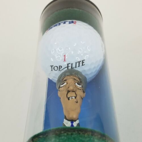 Camiseta Rival Tees John Kerry 2004 Pelota de Golf Presidencial y Figura NUEVA Top Flite Nueva de Lote Antiguo - Imagen 4 de 5