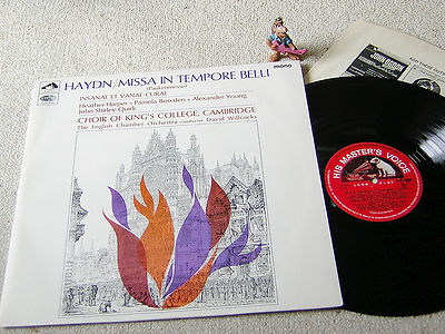 HMV ALP 2303 HAYDN Missa in tempore belli (Paukenmesse) WILLCOCKS ECO 1967 UK LP