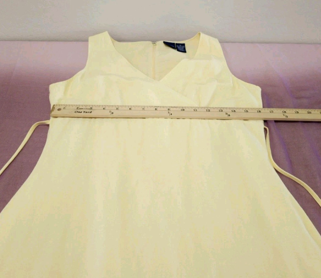 Womens Basic Editions LINEN Rayon Sleeveless Dres… - image 13