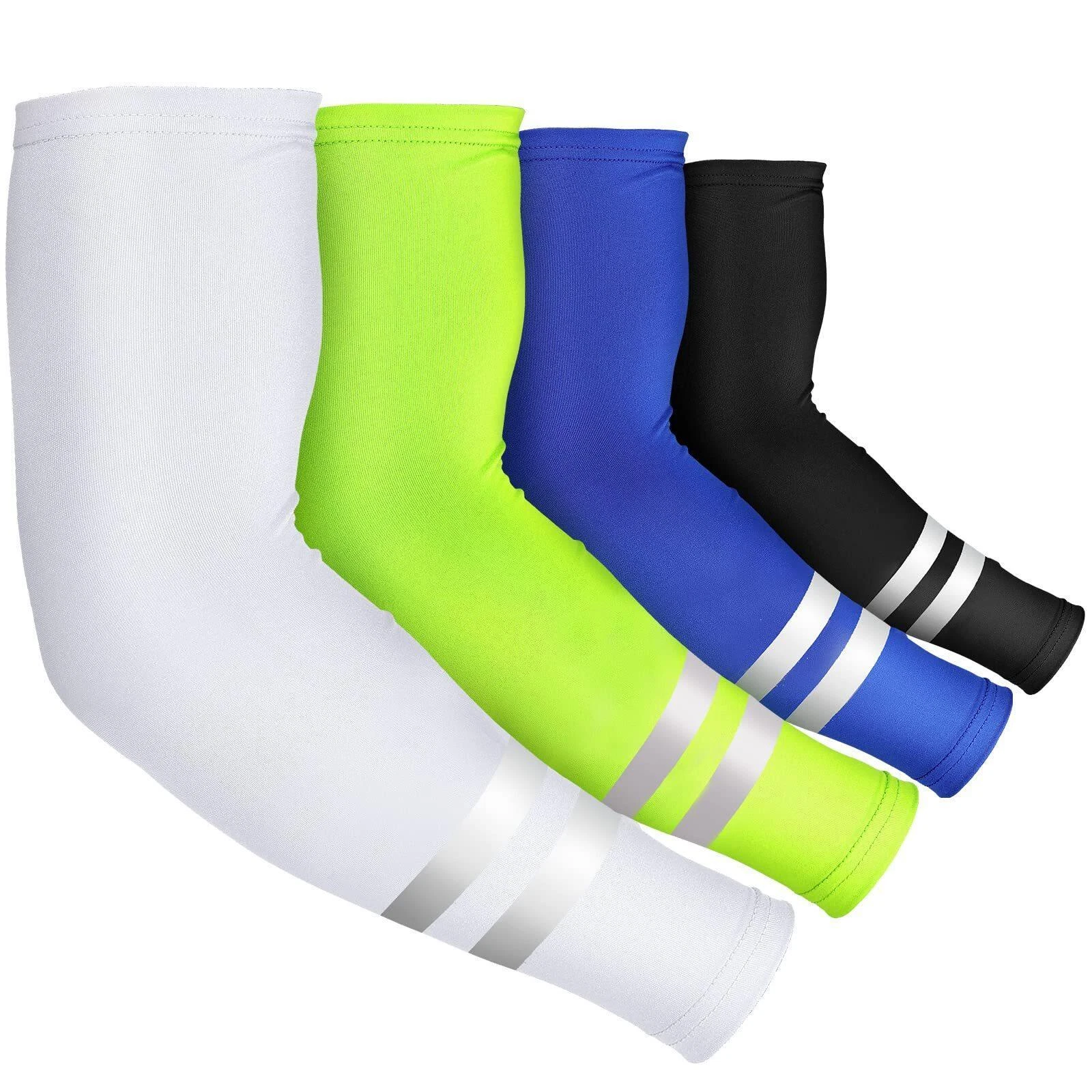 4 Pairs Reflective Arm Sleeves Uv Sun Cooling Arm Protectors for Men Women
Opens in a new window or 