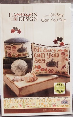 Hands on Designs OH SAY CAN YOU SEA Drum and Pillow Kit With Fabric Included