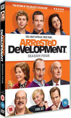 Arrested Development . The Complete Season 4 . Jason Bateman Netflix . 3 DVD NEU