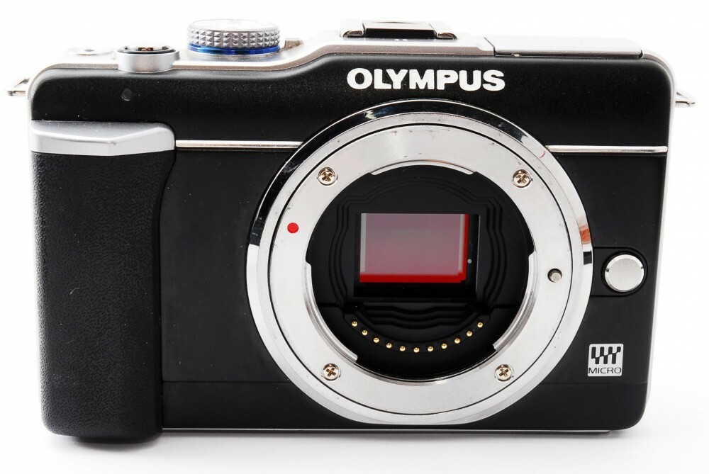 Olympus PEN E-PL1 12.3MP 14-42mm Lens Kit Black[Exc+++] w/8GB SD
