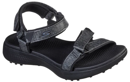 Skechers Women's Go Golf 600 Golf Sandal 17015BBK Black Ladies New