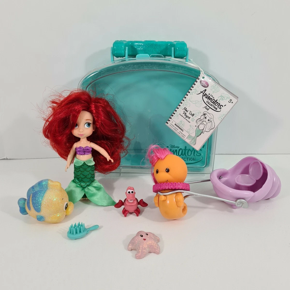 Disney The Little Mermaid Animators Collection Ariel Exclusive Mini Doll Playset