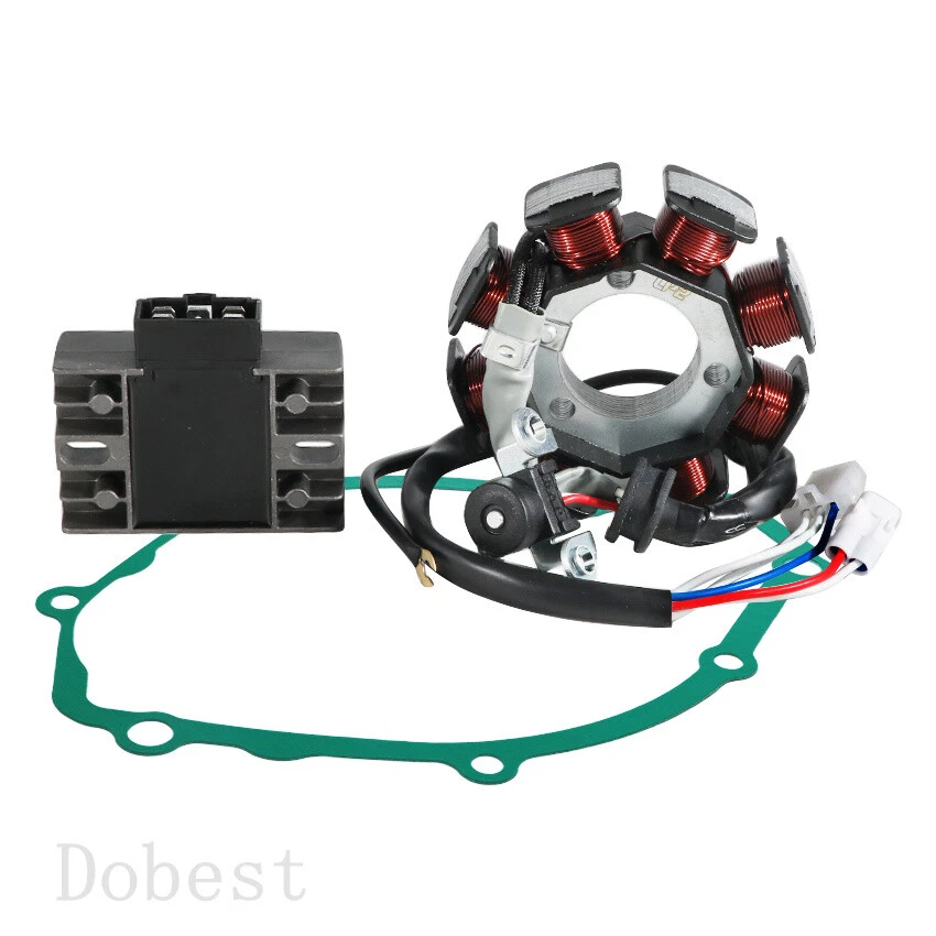 Junta estator + regulador para Yamaha YB125 2CS 2013-2022 YBR125/E/G/EGS 04/06/08 Foto 4 de 4