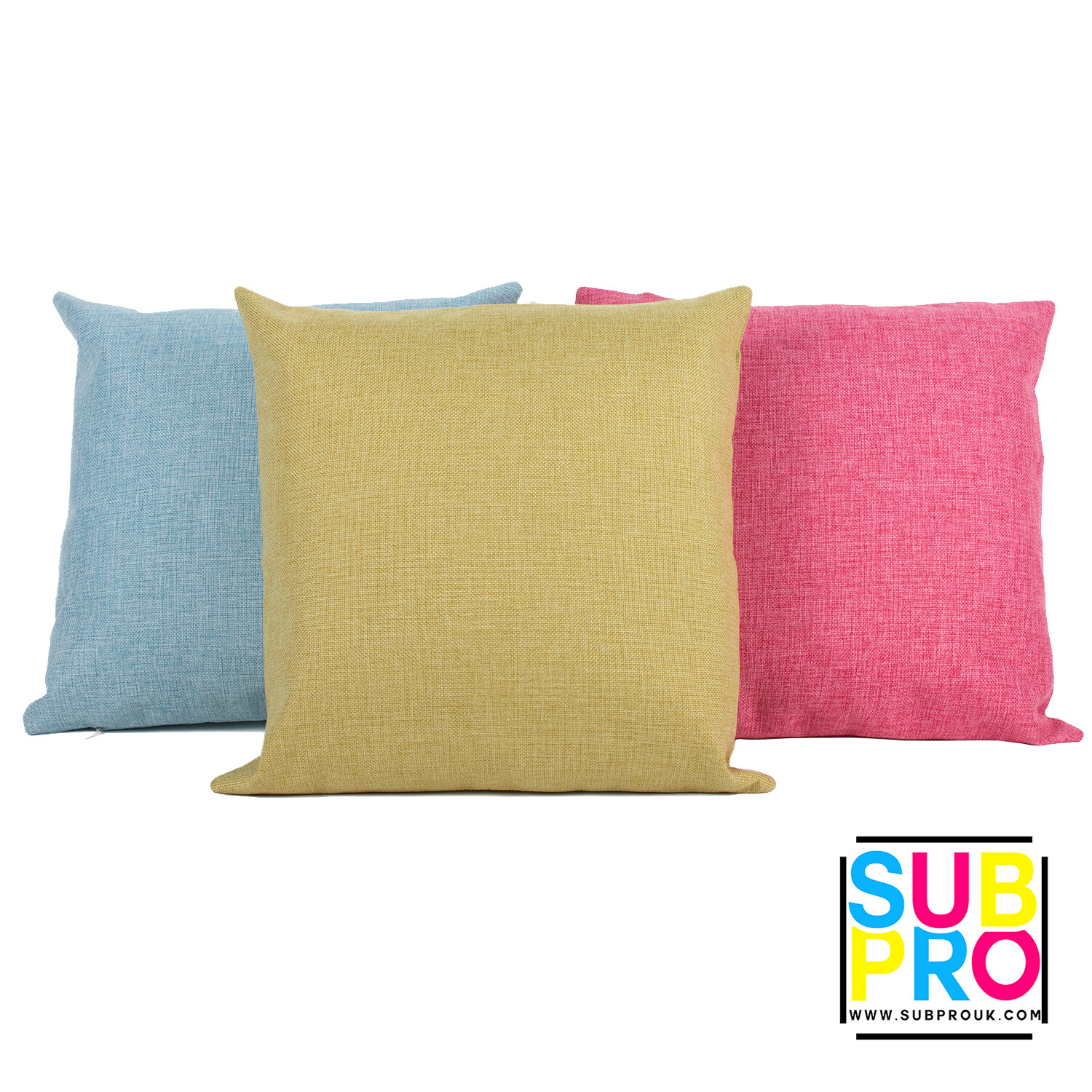 Sublimation Cushion Cover Blank Pillowcase Transfer Heat Press 100