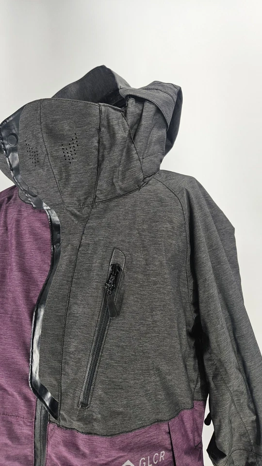 Jaqueta feminina 4478 686 Glcr Collection roxa infidry Recco shell ski... - Imagem 2 de 4